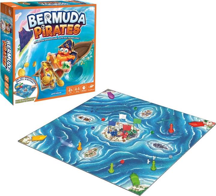 Produktbild Asmodée Piraten-Bermuda (Französisch, Englisch)