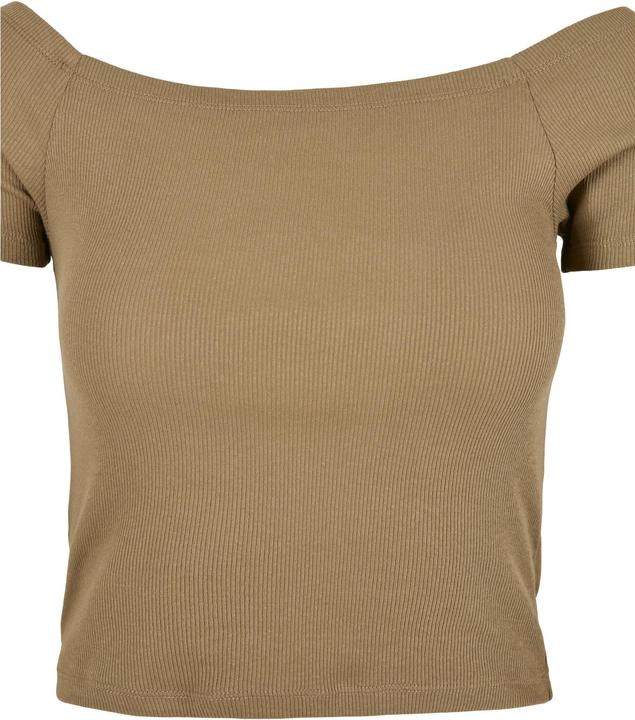 Produktbild Urban Classics Ladies Off Shoulder Rib Tee (S)