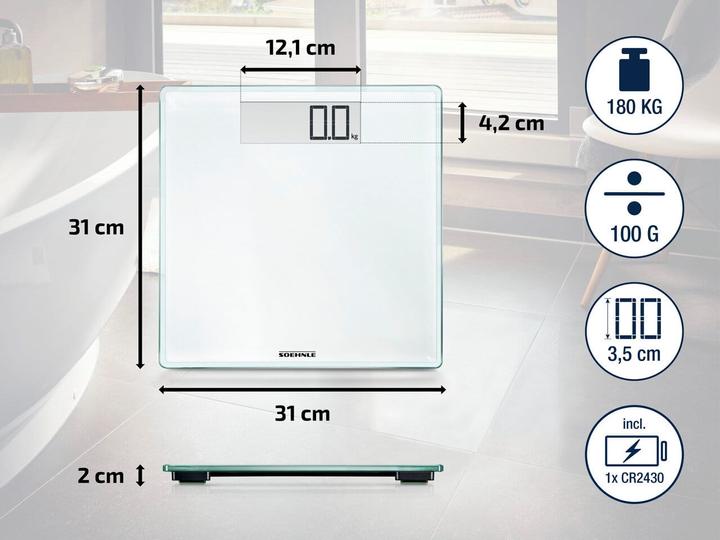 Actual product image Soehnle Comfort 100 (180 kg)
