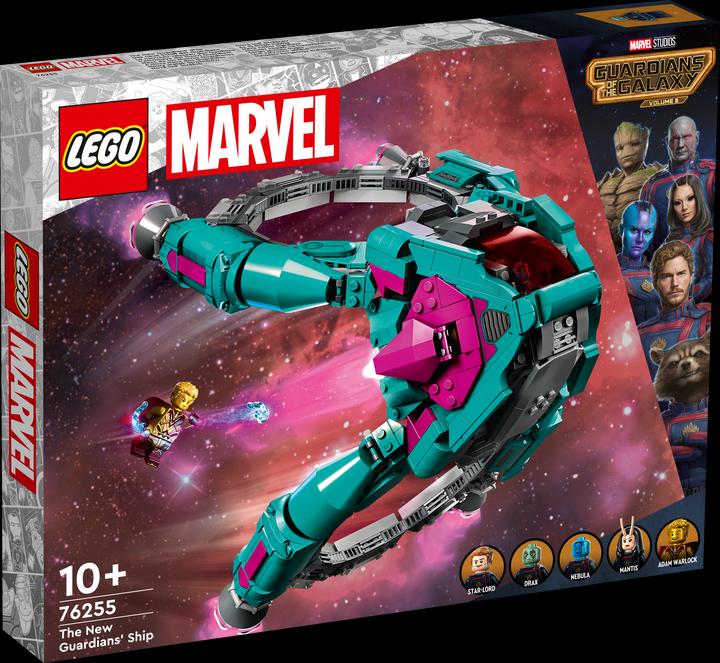 Actual product image LEGO The Guardians' new ship (76255, LEGO Marvel)