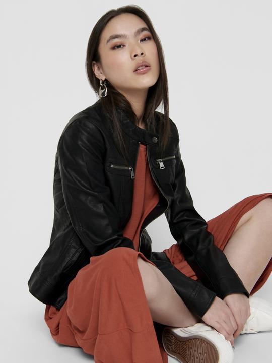 Actual product image Only Faux leather jacket (40)