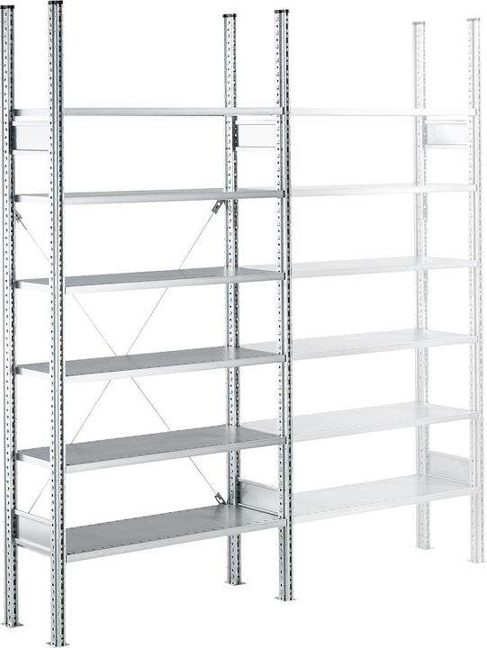 Image du produit Schäfer Shop Rayonnage à tablettes SSI Schaefer R3000, rayonnage de base, charge admissible 150 kg, L 1345 mm