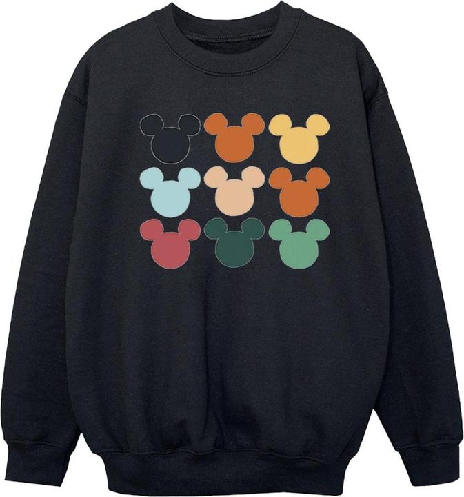Disney Mickey Mouse Heads Square Sweatshirt Mädchen