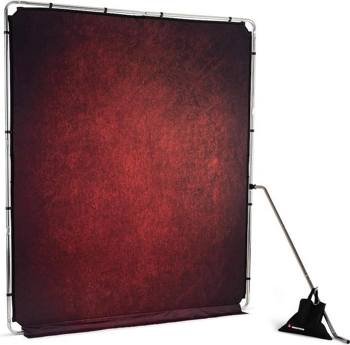 Actual product image Manfrotto Ezy Frame Vintage 2 x 2.3m, Crimson (200 cm, 230 cm)