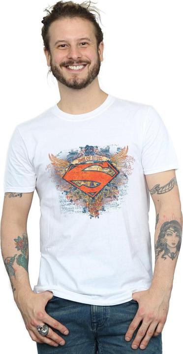 Immagine prodotto Superman Wings Shield Maglietta Uomo (3XL)