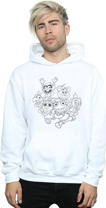Image du produit Disney - Sweat à capuche THE MUPPETS MUPPET BABIES MONO GROUP - Homme (L)