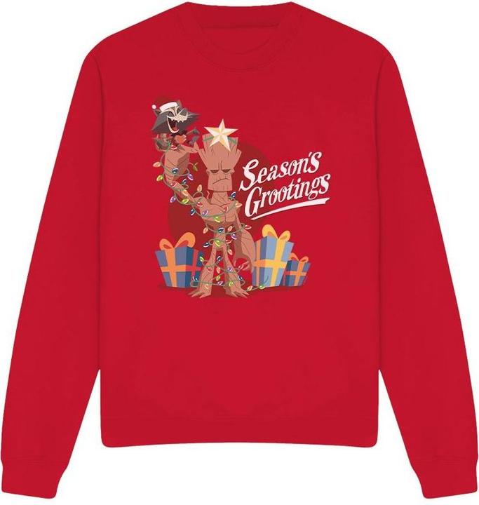 Guardians of the Galaxy Seasons Grootings Sweatshirt