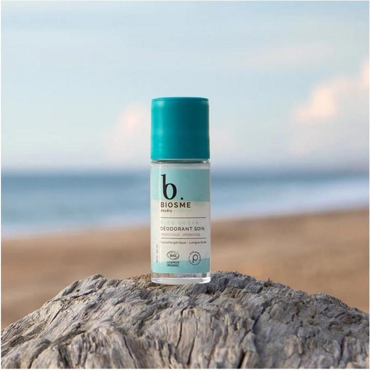 Produktbild Biosme Deodorant probiotisch Bleu océan Nachfüllbar Roll on (Roll-on, 50 ml)