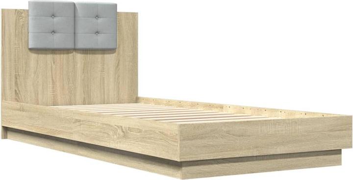 Immagine prodotto VidaXL Giroletto con testiera in rovere Sonoma (100 x 200 cm)