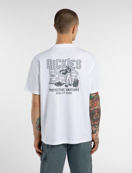 Actual product image Dickies Bricklane Ss Tee White (XXL)
