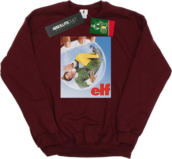 Elf Snow Globe Poster Sweatshirt (L)