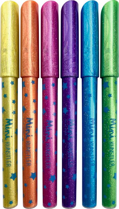 Produktbild Meine ersten Glitzerstifte (Lila, Blau, Gelb, Grün, Orange, Pink, 6 x)