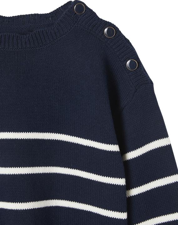 Actual product image Vertbaudet Girls striped jumper (116)