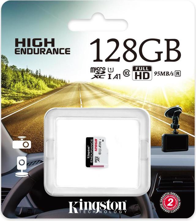Produktbild Kingston Endurance microSDXC Card 128GB (128 GB, microSDXC, U1, UHS-I)