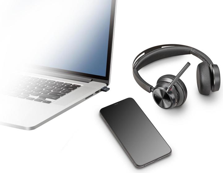 Produktbild Poly Voyager Focus 2 MS (Kabellos, Kabelgebunden, USB-C)