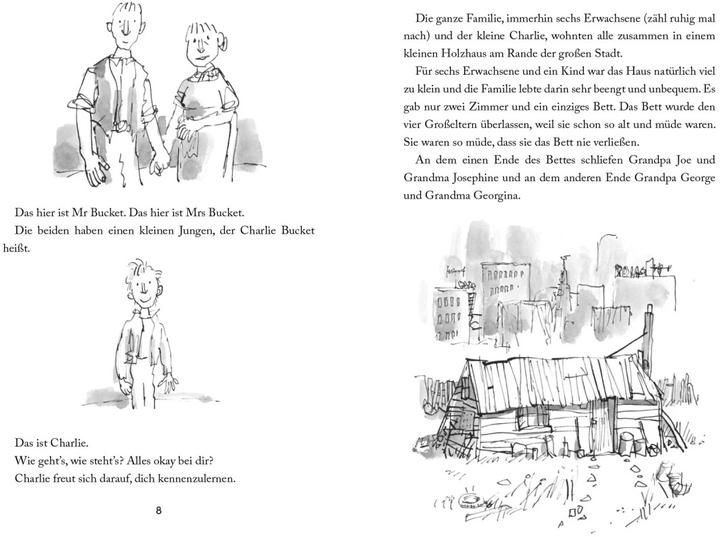 Produktbild Charlie und die Schokoladenfabrik (Deutsch, Emma Ludwig, Roald Dahl, Quentin Blake, Sabine Ludwig, 2024)
