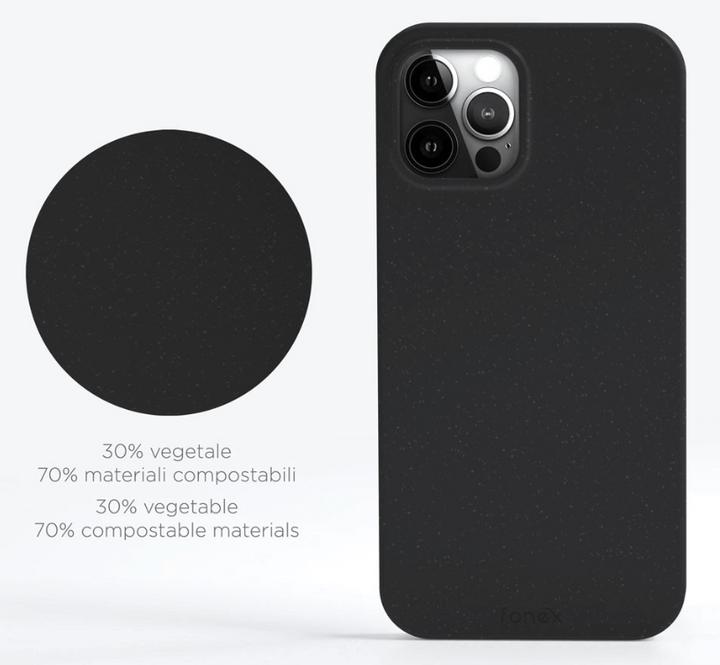 Actual product image Fongex iPhone 12 Pro Max - Eco-Friendly Bio Case black (Apple iPhone 12 Pro Max)