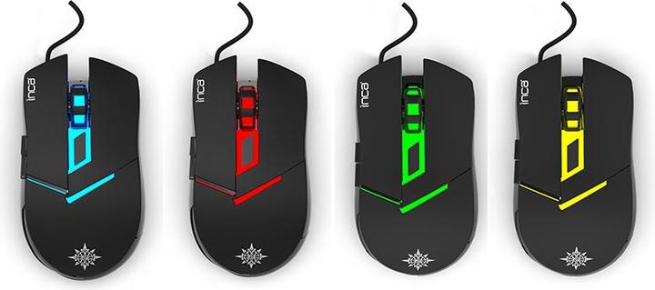 Produktbild Inca Gaming Tastatur IKG-448 inkl. Maus, RGB, dt. Layout retail (DE, Kabelgebunden)