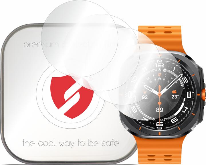 Actual product image Smart Protection - Premium Classic (4 pack) - Samsung Galaxy Watch Ultra 47mm - Clear