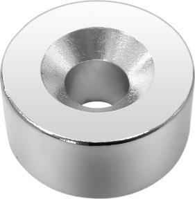 Image du produit Rs Pro Aimant néodyme, 6.5mm x 10mm, L. 20mm
