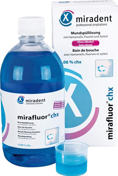 Immagine prodotto Miradent Mirafluor CHX (500 ml, Collutorio)