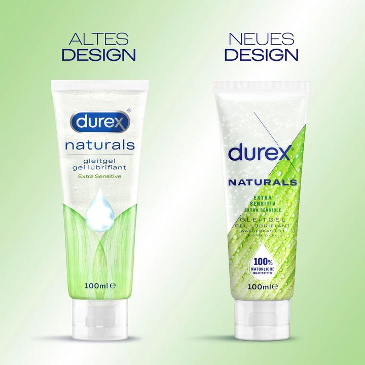 Actual product image Durex Naturals (100 ml)