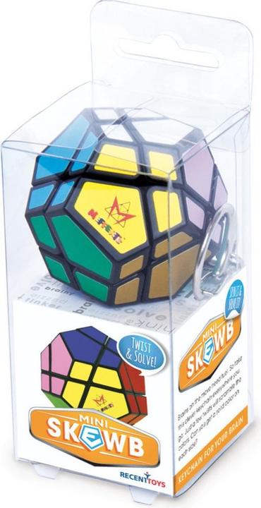 Image du produit Recent Toys Mini Skewb, d/f dès 9 ans, 1 joueur, casse-tête, porte-clés (5 x 5)