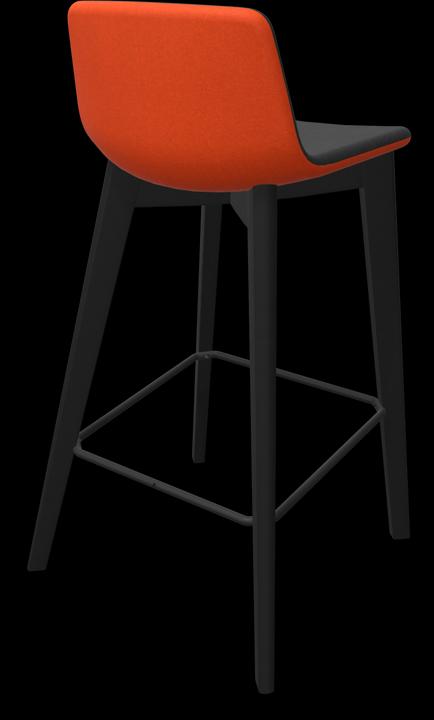 Nero, Frassino tinto di nero, Rosso corallo