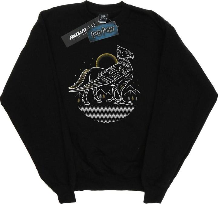 Actual product image Girls Buckbeak Line Art Sweatshirt (128)