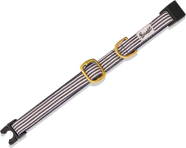 Actual product image French Bandit Cat Collar In The Navy (Cat, Dog sport)