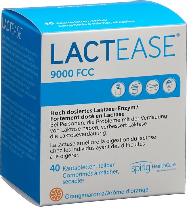 Lactease FCC 9000 Orange (40 Stück, Tabletten, 62 g)