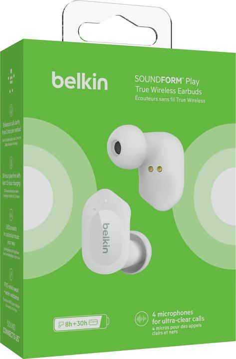 Produktbild Belkin Soundform Play In-Ear (ANC, 8 h, Kabelgebunden)