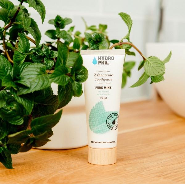 Image du produit Hydrophil Dentifrice Pure Mint au fluorure (75 ml)