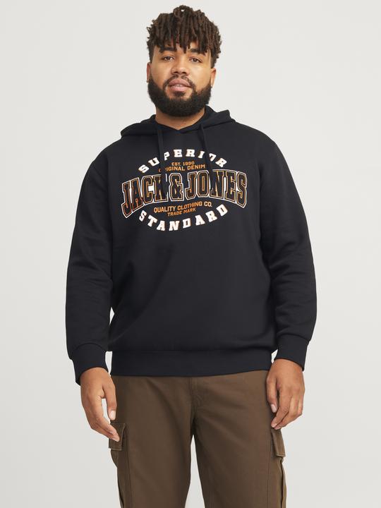 Produktbild Jack & Jones JJELOGO SWEAT HOOD 2 COL 24/25 NOOS PLS (8XL)