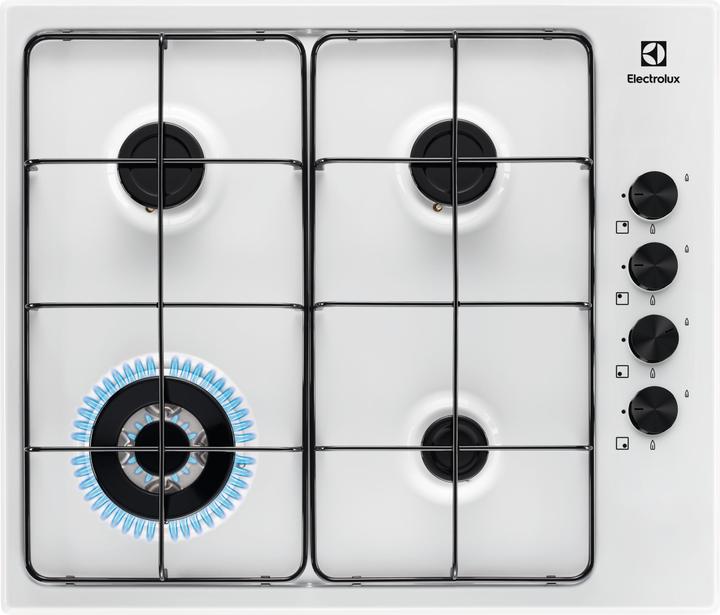 Immagine prodotto Electrolux EGS6414W piano cottura Bianco Da incasso Gas 4 Fornello(i)