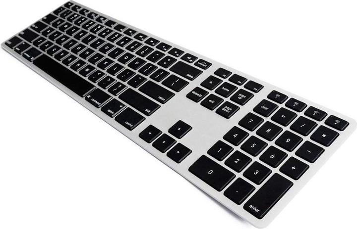 Matias podświetlana Mac Silver (Ing. Int., Senza fili)