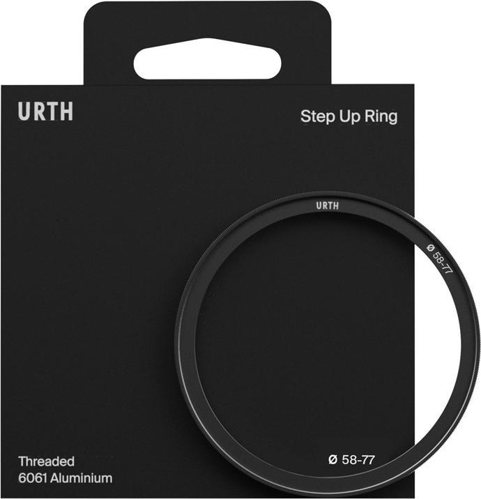 Actual product image Urth 58 77mm Step Up Ring Lens Filter Adapter