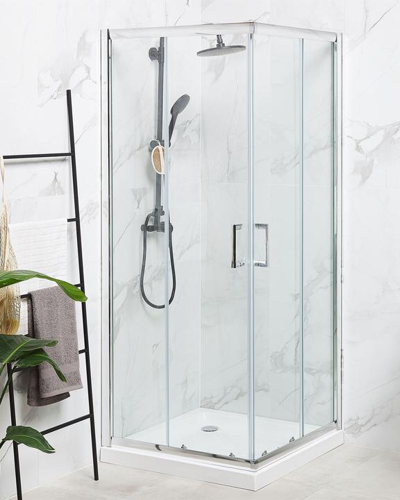 Image du produit Beliani Paroi de douche (80 cm, 80 cm, 185 cm)