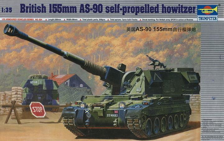 Immagine prodotto Trumpeter Carrello per cannone semovente britannico da 155 mm AS-90