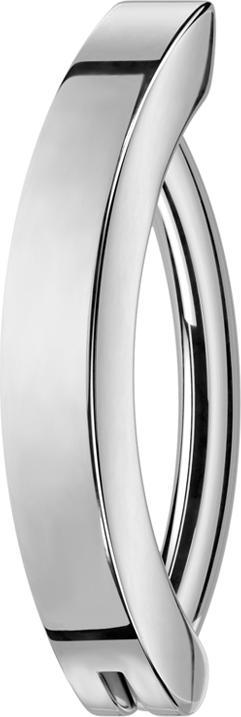 Produktbild Star Piercing Banane klappbar silber Schild (ohne Messing, Titan G23)