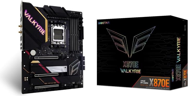 Produktbild Biostar X870E VALKYRIE (AM5, AMD X870E, ATX)