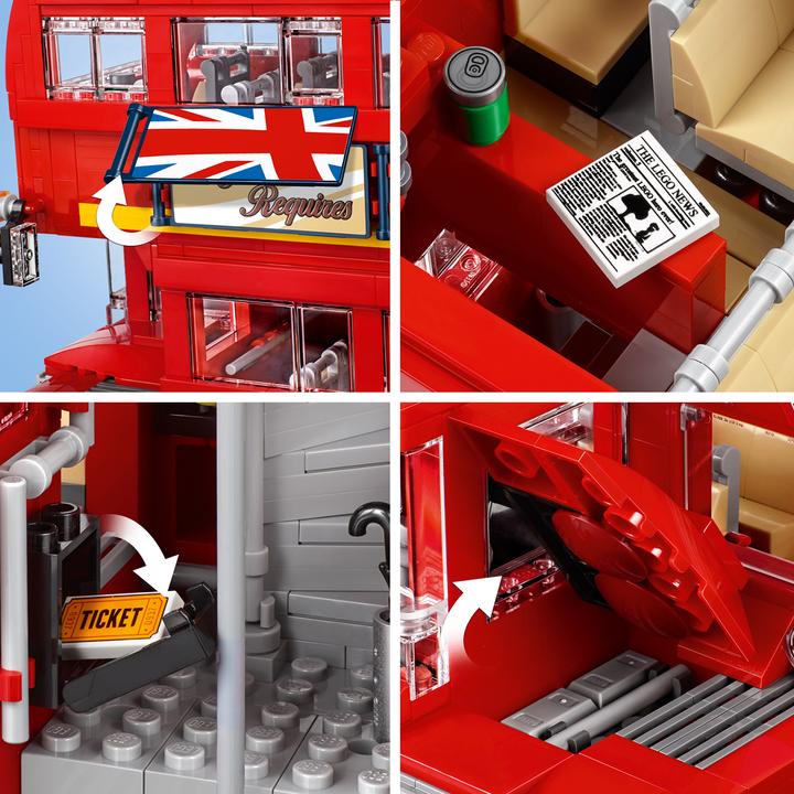 Produktbild LEGO London Bus (10258, LEGO Creator Expert)