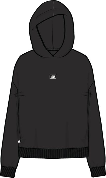 New Balance Y Essentials Brushed Back Fleece Hoodie (L)