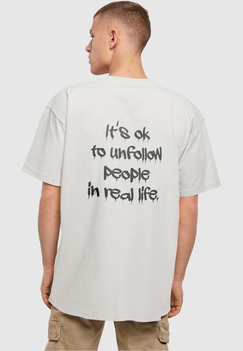 Produktbild Merchcode Unfollow front X Oversize Tee - 112215 (XL)