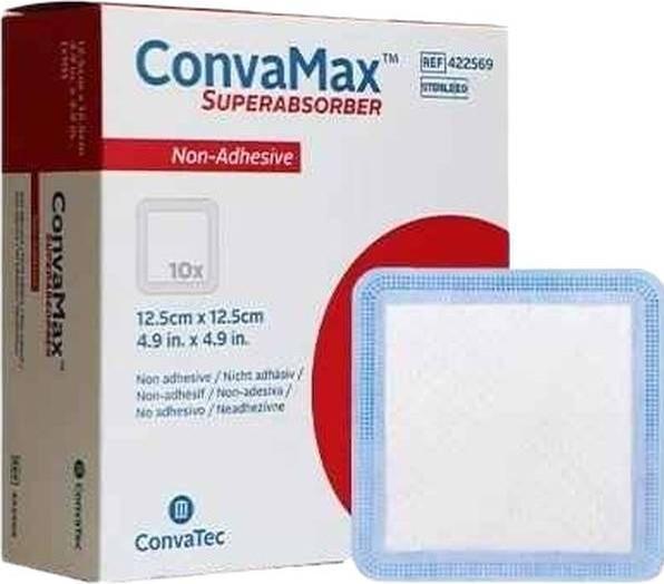 Produktbild ConvaTec Superabsorber 12.5x12.5cm nicht adhäsiv (10 x)