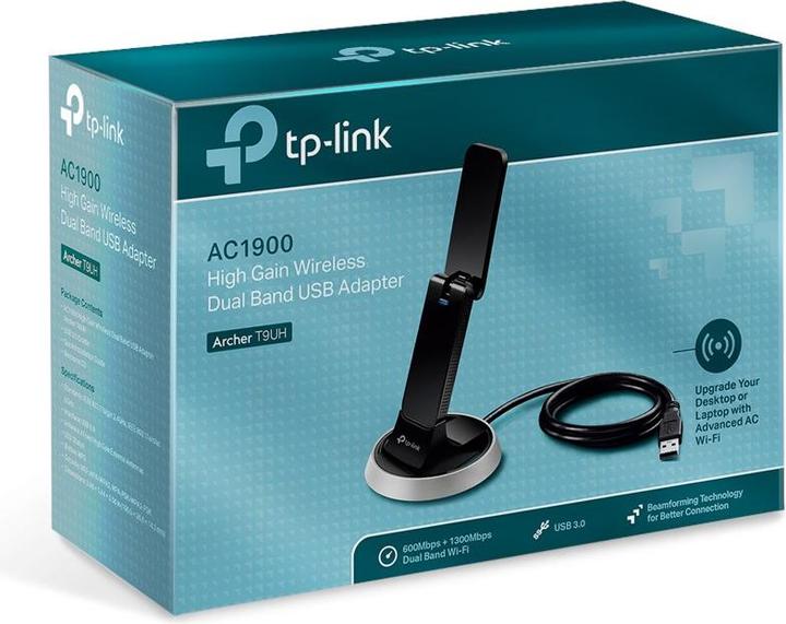 Image du produit TP-Link Archer T9UH : adaptateur AC1900 USB 3.0 (USB 3.0)