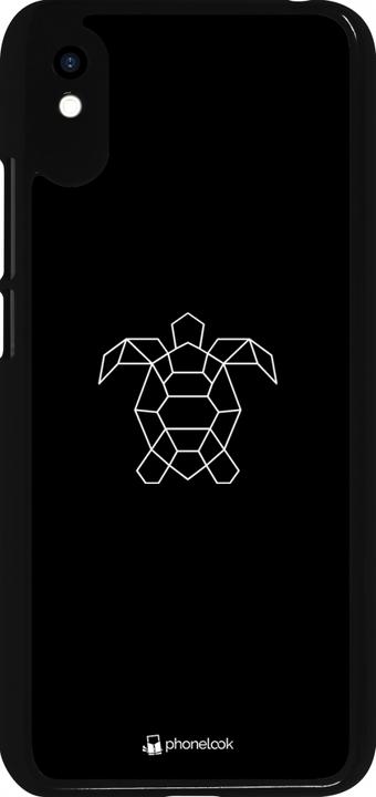 Produktbild PhoneLook Hülle Turtles lines on black (Xiaomi Redmi 9A)
