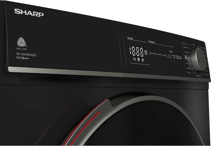 Actual product image Sharp KD-NHH8S9GB3-EN (8 kg, Right)