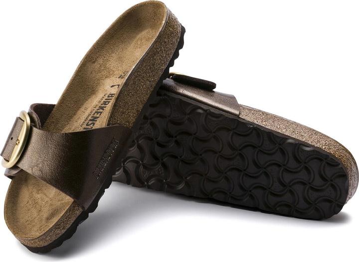 Actual product image Birkenstock Madrid Big Buckle Birko-Flor narrow (43)