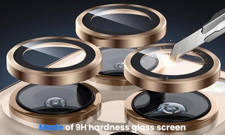 Produktbild Screenguard Camera Lens Protector Schutzglas Apple iPhone 16 Pro (1 Stück, Apple iPhone 16 Pro)